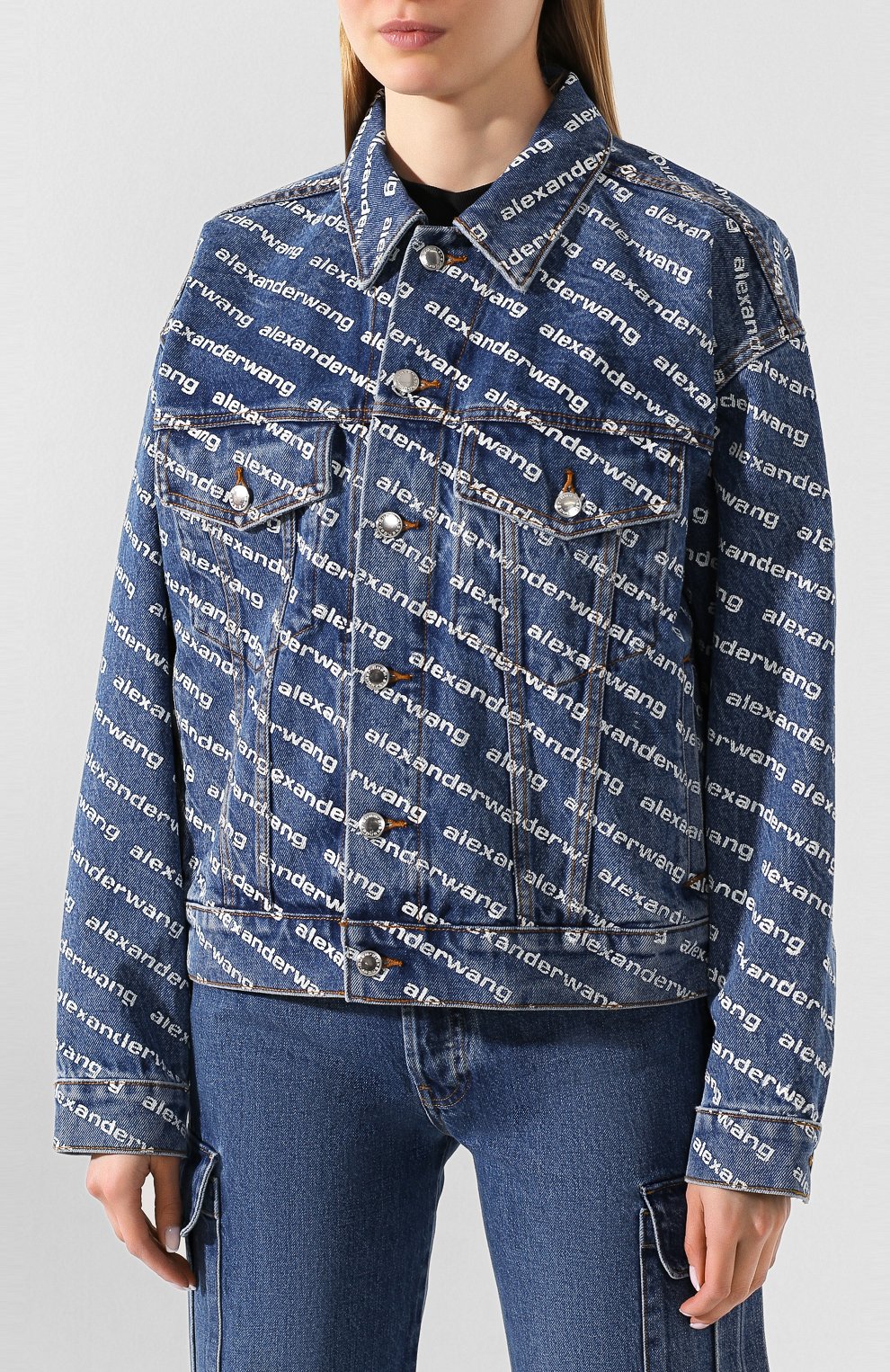Джинсовая куртка ALEXANDER WANG, арт. 4DC1202645, фото 3