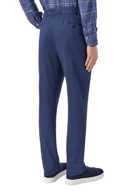 Брюки изо льна и хлопка ANDREA CAMPAGNA, арт. P209/MULTILIN0 17717, фото 4