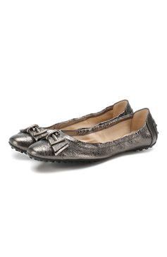 Кожаные балетки TOD’S, арт. XXW0HI0AS10RDA, фото 1