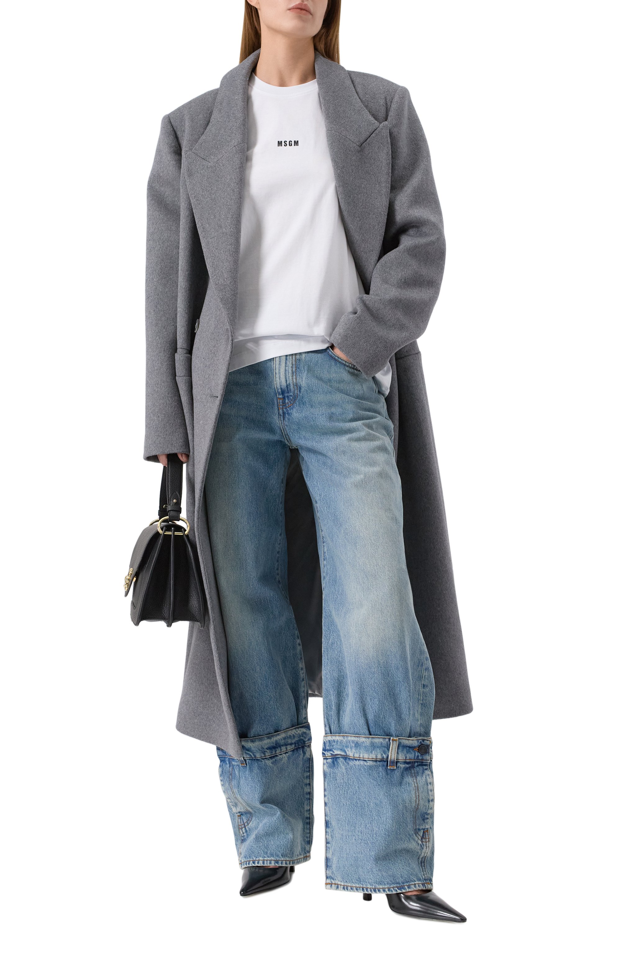 Хлопковый лонгслив MSGM, арт. 2000MDM501 200002, фото 2