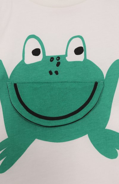 Хлопковая футболка STELLA MCCARTNEY, арт. TW8541, фото 3