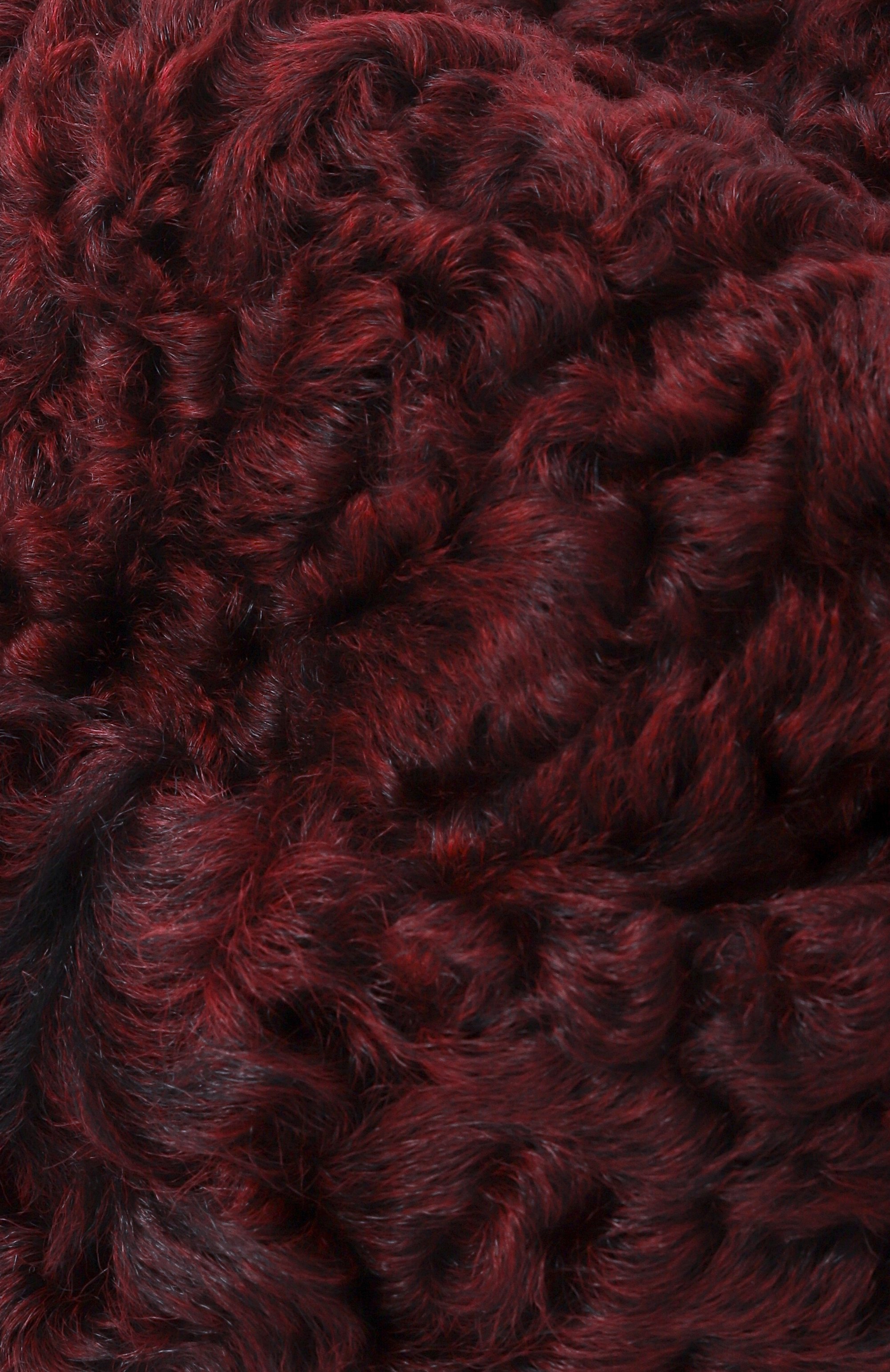 Шапка karakul pie COCOSHNICK HEADDRESS бордового цвета по цене 35000 руб., арт. KARAKULPIEBORDO, фото 4 Шапка karakul pie COCOSHNICK HEADDRESS, арт. KARAKULPIEBORDO, фото 4