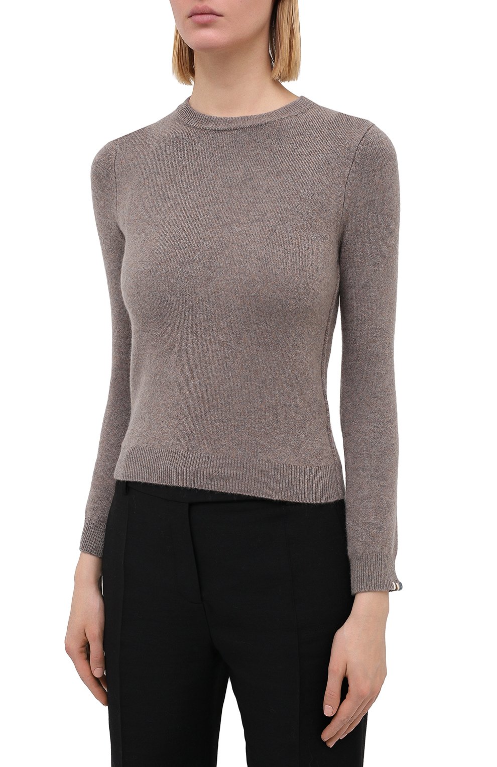 Кашемировый пуловер EXTREME CASHMERE коричневого цвета по цене 27300 руб., арт. 098/KID, фото 3 Кашемировый пуловер EXTREME CASHMERE, арт. 098/KID, фото 3