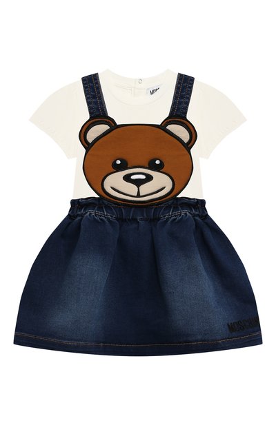 Комплект из сарафана и футболки MOSCHINO, арт. MDK02Q/LXE43, фото 1