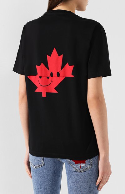 Хлопковая футболка DSQUARED2, арт. S75GD0019/S23009, фото 4
