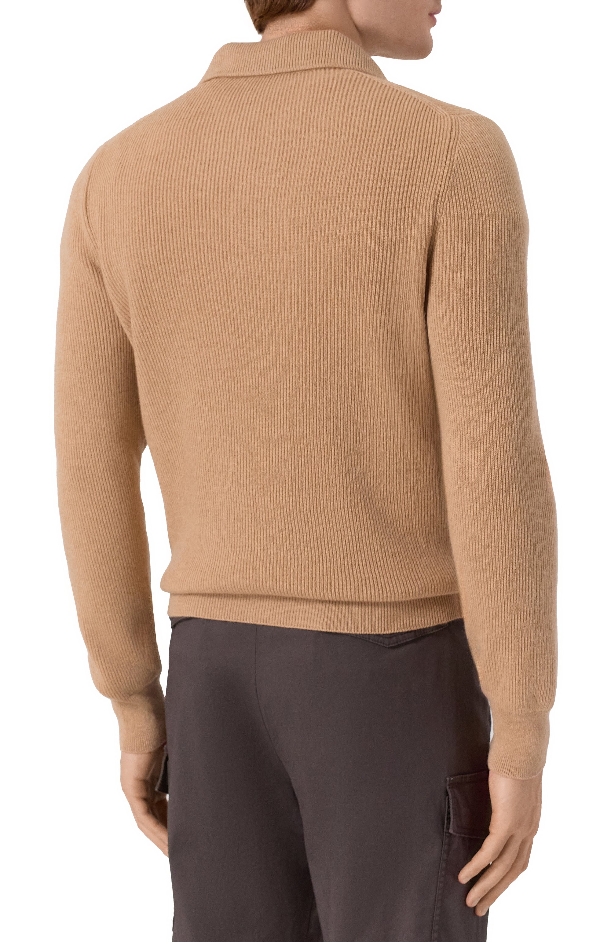 Поло из шерсти и кашемира GRAN SASSO, арт. 57161/19679, фото 4