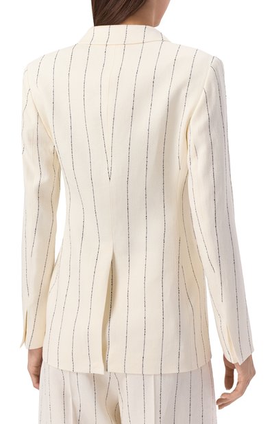 Жакет изо льна и вискозы BOSS, арт. 50537464, фото 4