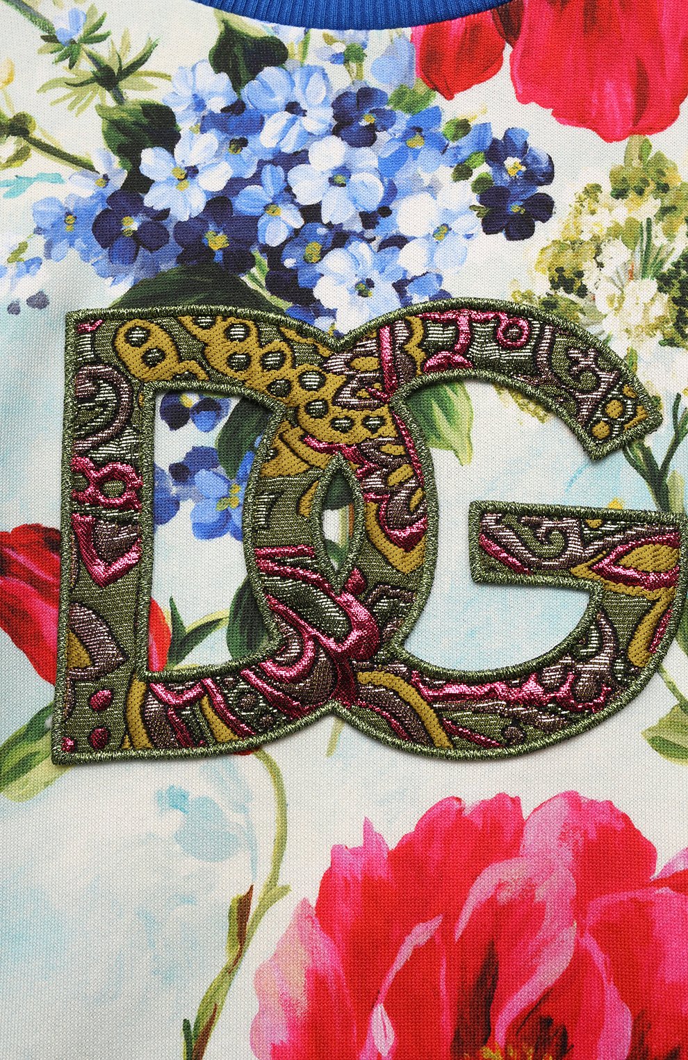 Укороченный свитшот DOLCE & GABBANA, арт. L5JW6A/HS7HB/8-14, фото 3