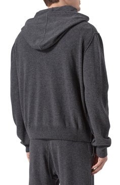 Мужской кардиган из шерсти и кашемира MAISON MARGIELA темно-серого цвета, арт. S50GU0234/M13095 | Фото 4 (Драгоценные камни: Проставлено; Рукава: Длинные; Материал внешний: Кашемир, Шерсть; Материал сплава: Проставлено; Длина (для топов): Стандартные; Мужское Кросс-КТ: Кардиган-одежда; Стили: Минимализм)