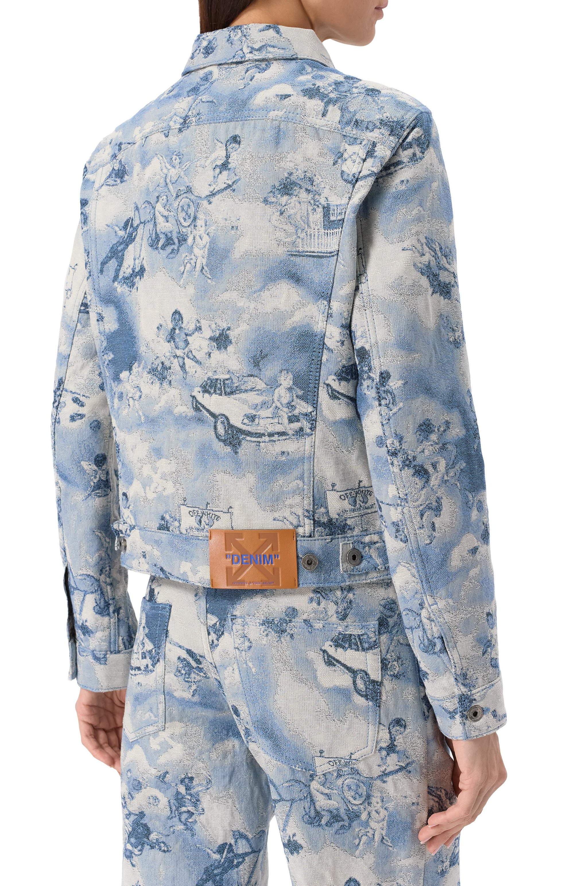 Джинсовая куртка OFF-WHITE, арт. 0WYE012S25FAB0014200, фото 4