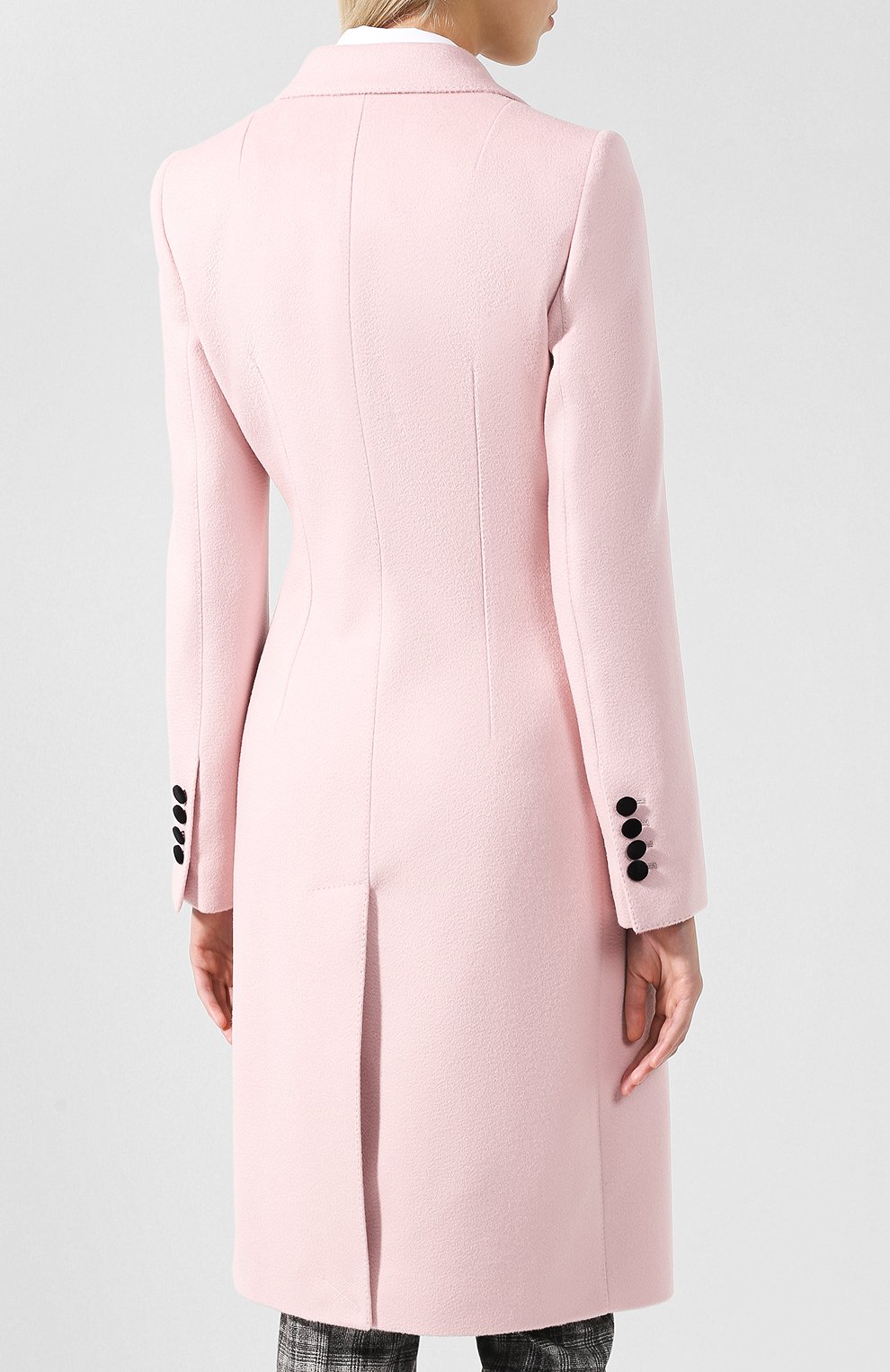 Приталенное шерстяное пальто DOLCE & GABBANA, арт. F0Q41T/FU2Y6, фото 4