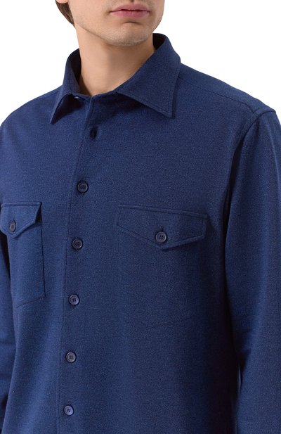 Хлопковая рубашка STEFANO RICCI, арт. CJ008184/TE3101, фото 5