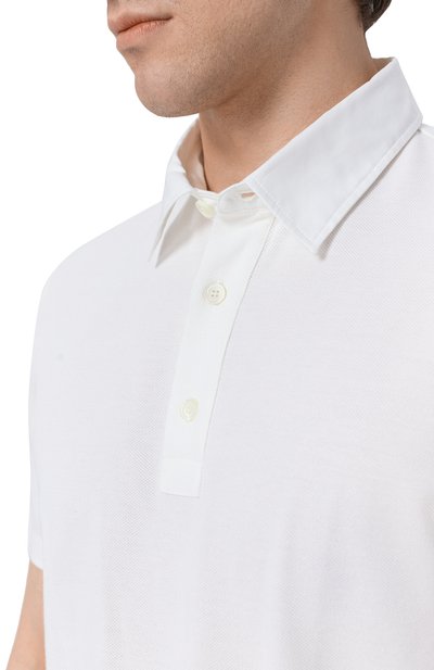 Хлопковое поло BRIONI, арт. UJUP0L/PA627, фото 5