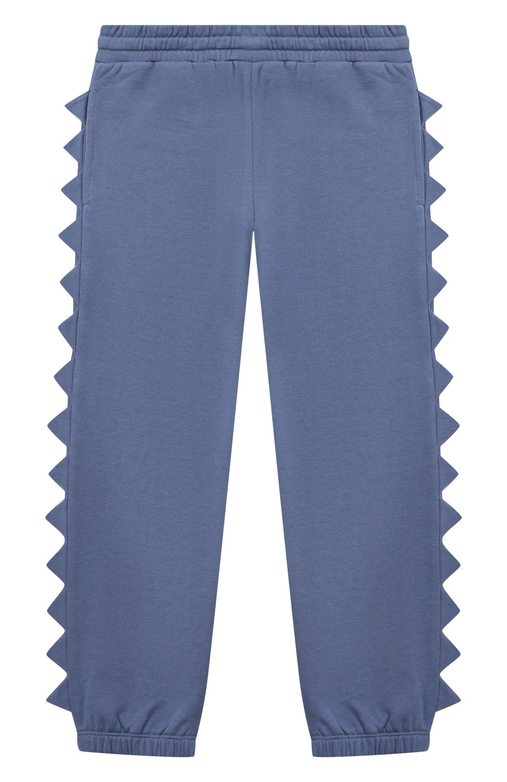 Хлопковые джоггеры STELLA MCCARTNEY синего цвета по цене 11650 руб., арт. TT6Q60, фото 2 Хлопковые джоггеры STELLA MCCARTNEY, арт. TT6Q60, фото 2