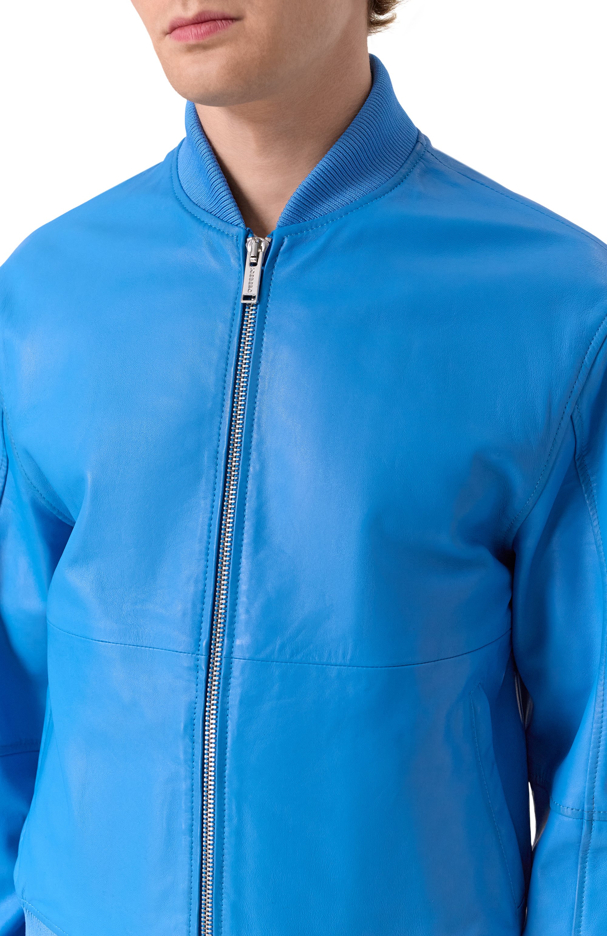 Кожаный бомбер ICEBERG, арт. Z011/6805, фото 5