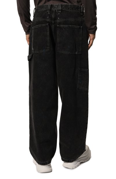 Джинсы MAISON MARGIELA черного цвета по цене 69700 руб., арт. S50LA0204/S30842, фото 4 Джинсы MAISON MARGIELA, арт. S50LA0204/S30842, фото 4