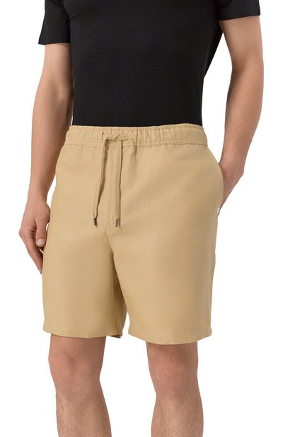 Льняные шорты DEREK ROSE, арт. 9810-SYDN001, фото 3