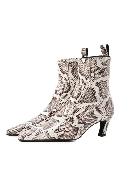 Женские кожаные ботильоны manon MATTIA CAPEZZANI, арт. W513/STAMPA+M0L0RUS