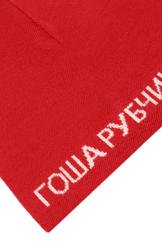 Шапка бини ГОША РУБЧИНСКИЙ KNB_0201_RED Красный  KNB_0201_RED Фото 3