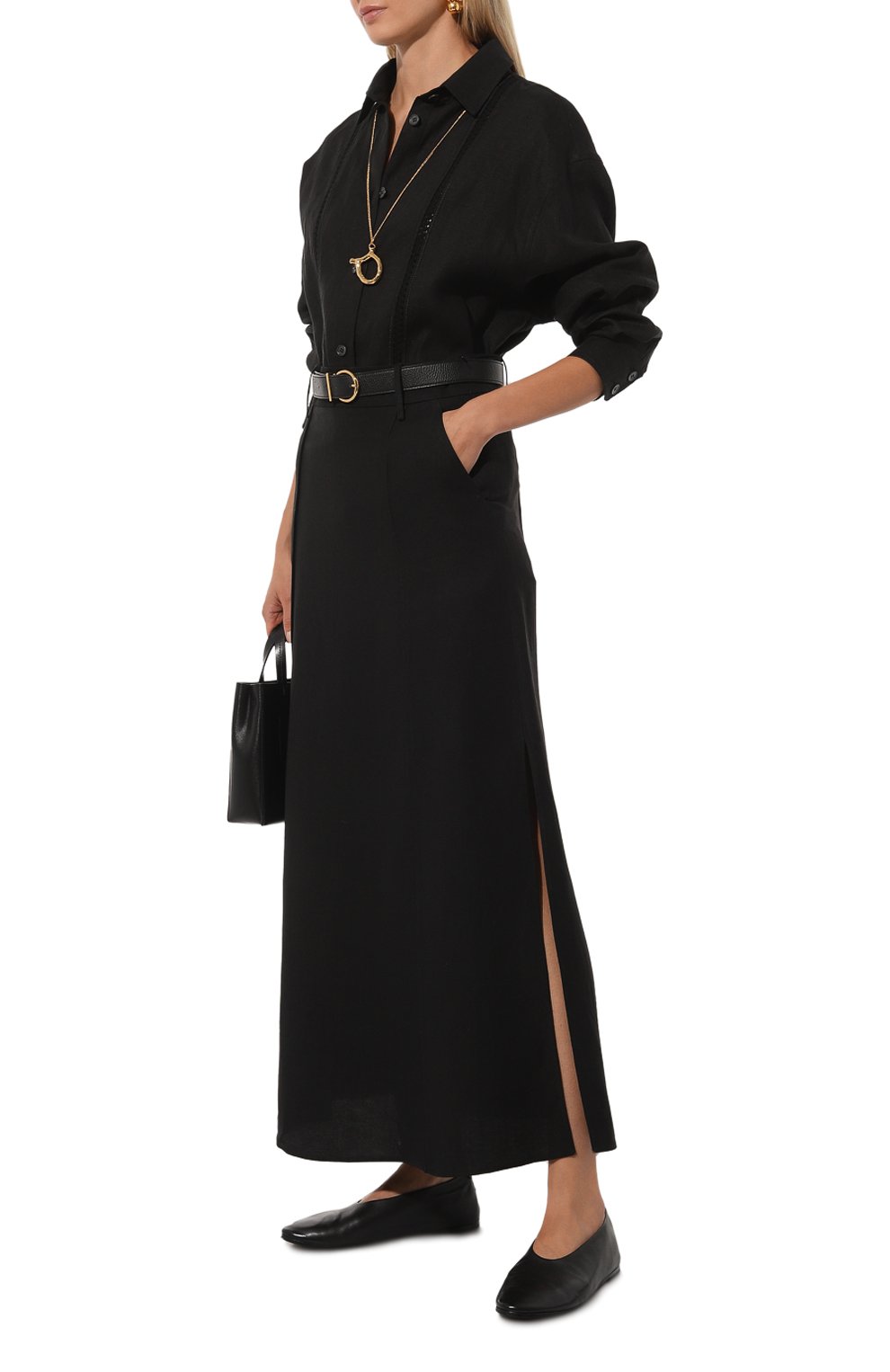 Кожаные слиперы coltellaccio MARSELL черного цвета по цене 67450 руб., арт. MW2105/091, фото 2 Кожаные слиперы coltellaccio MARSELL, арт. MW2105/091, фото 2