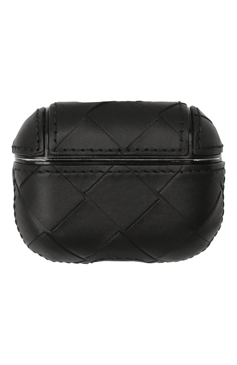Чехол для airpods pro BOTTEGA VENETA черного цвета, арт. 630338/VCPQ1 | Фото 1 (Женское Кросс-КТ: Кожа AirPods; Региональные ограничения белый список (Axapta Mercury): RU, Не проставлено; Нос: Не проставлено)