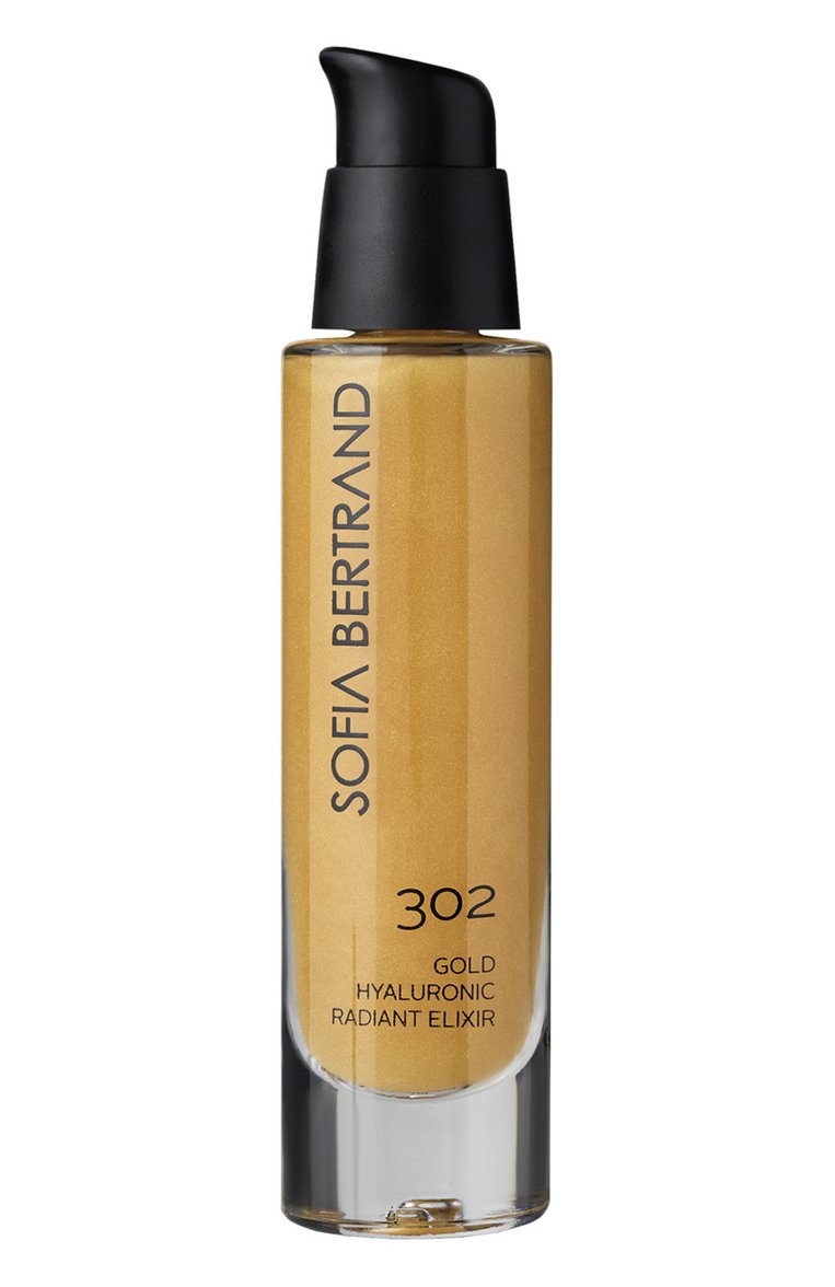 Эликсир h5 biome® с золотом для лифтинг-эффекта 302 gold hyaluronic radiant elixir (30ml) SOFIA BERTRAND бесцветного цвета, арт. 3770017705645 | Фото 1 (Региональные ограничения белый список (Axapta Mercury): Не проставлено; Косметика кросс-кт: Антивозрастной уход; Нос: Не проставлено; Назначение: Для лица; Тип продукта: Эликсиры)