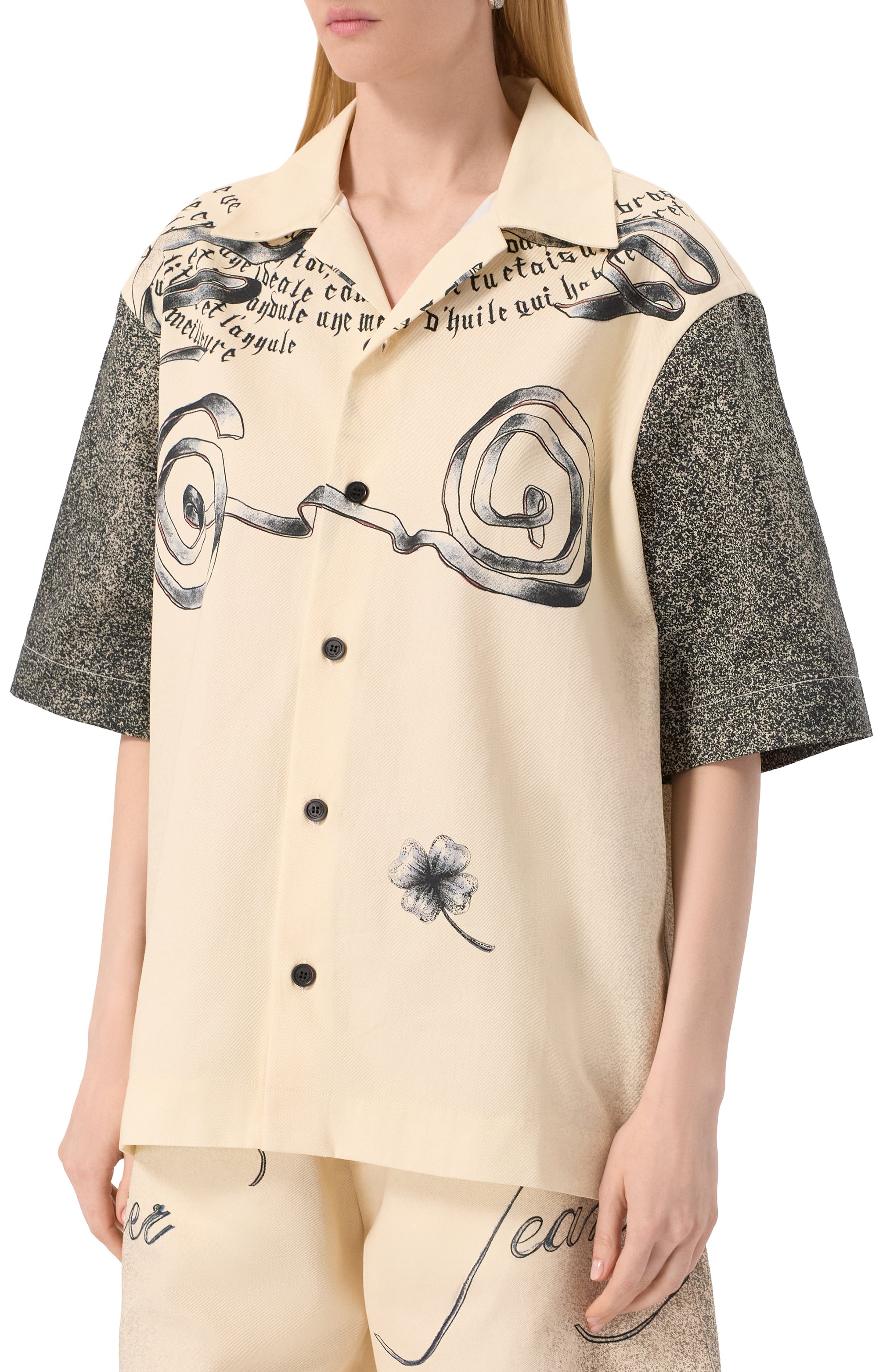 Хлопковая рубашка JEAN PAUL GAULTIER, арт. 25/34-U-CH098-D504, фото 3