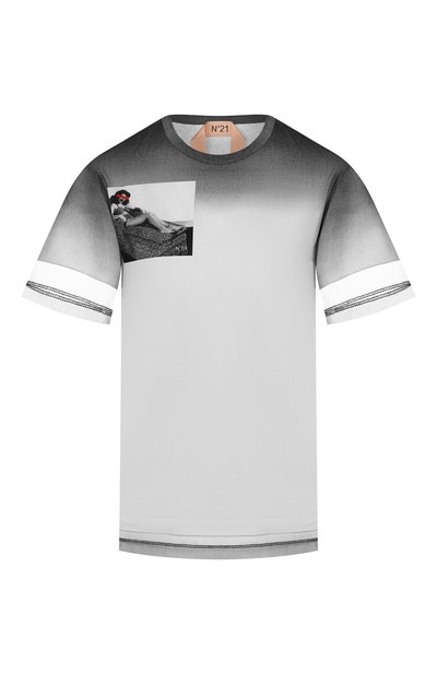 Женская хлопковая футболка N21, арт. 19I N2M0/F021/4018