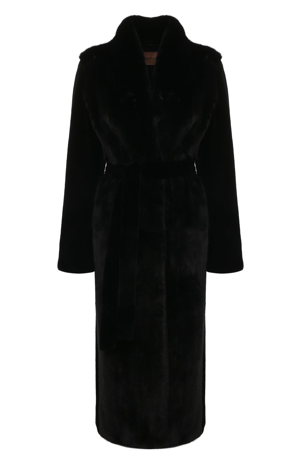 Шуба из норки YVES SALOMON, арт. 7WYM75720VLVR, фото 1