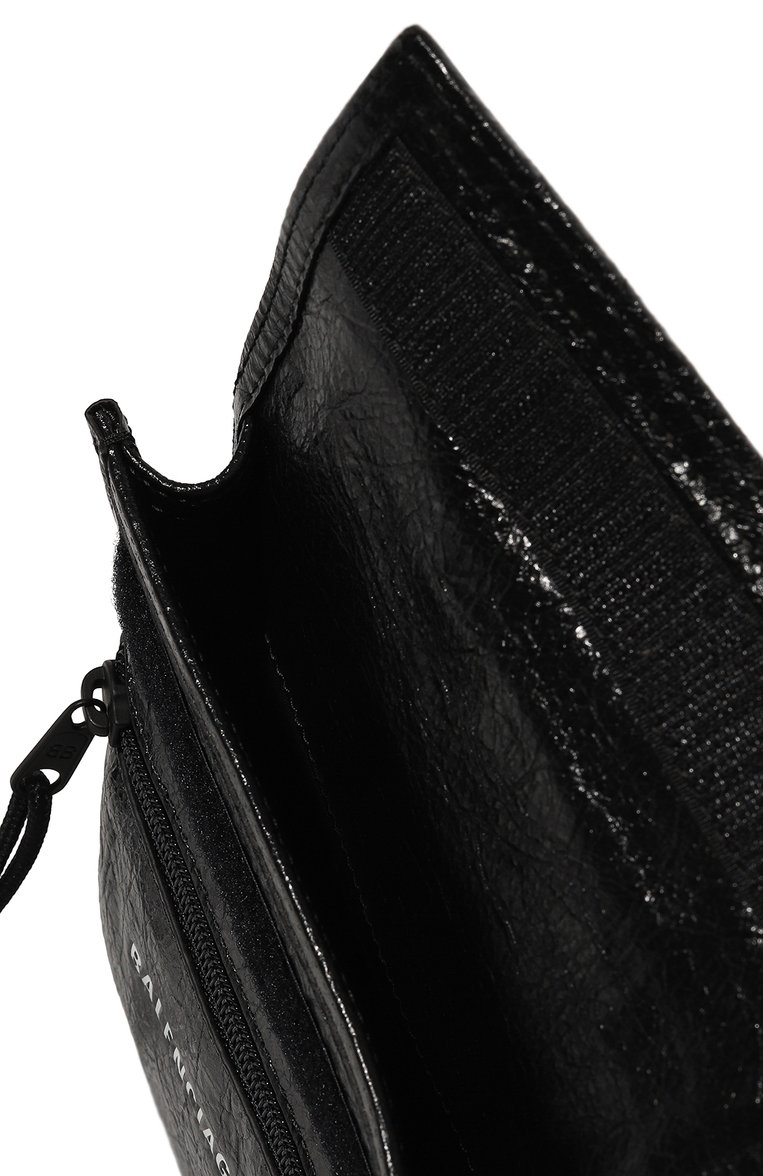 Мужская сумка explorer small BALENCIAGA черного цвета, арт. 655982/1VG7X | Фото 5 (Ремень/цепочка: На ремешке; Материал: Натуральная кожа; Размер: mini)