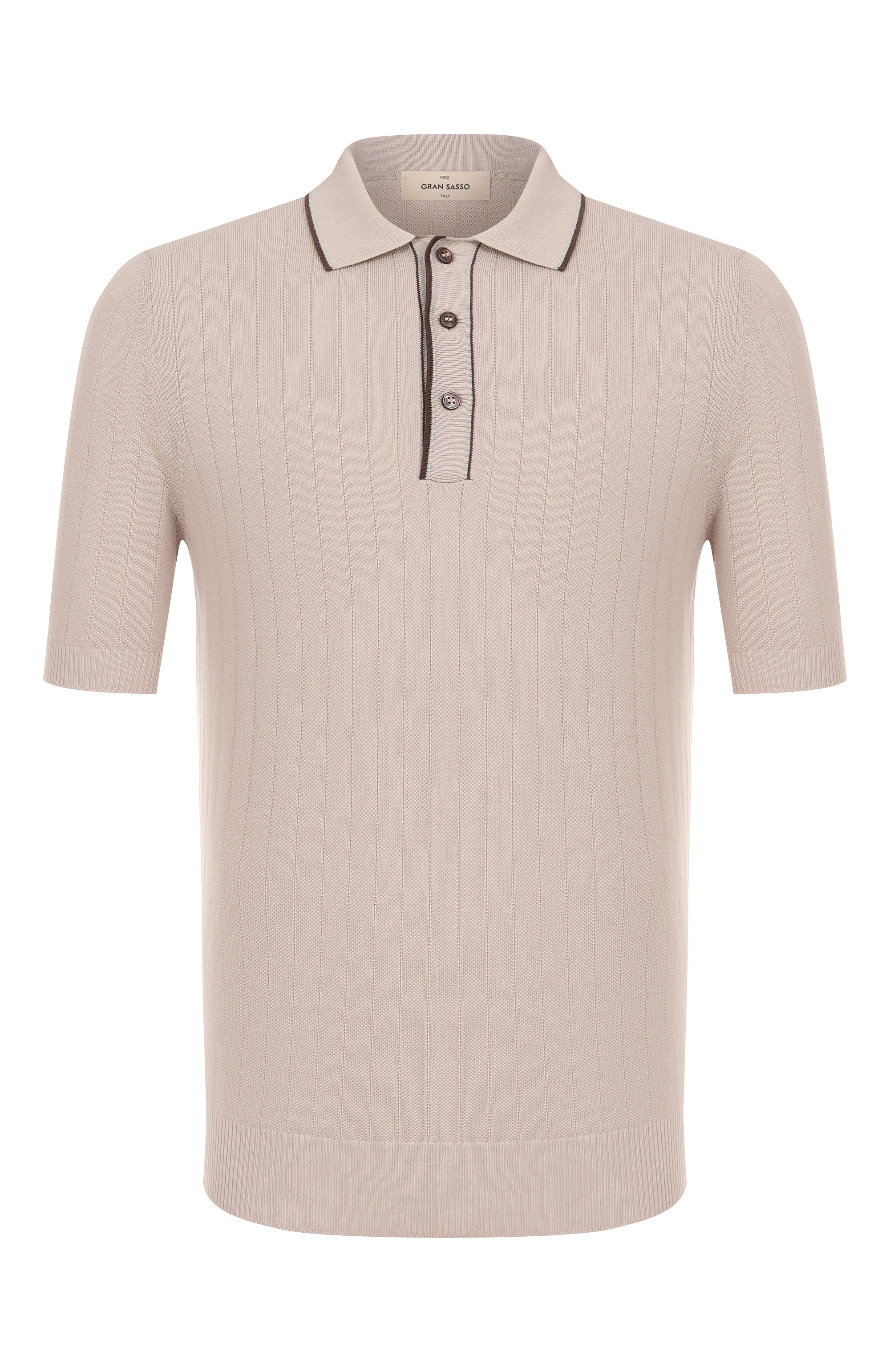 Хлопковое поло GRAN SASSO, арт. 57170/18047, фото 1