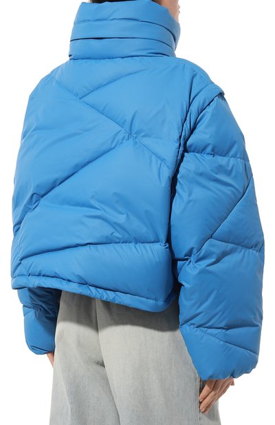Пуховик ERMA голубого цвета по цене 50820 руб., арт. FW0617, фото 4 Пуховик ERMA, арт. FW0617, фото 4