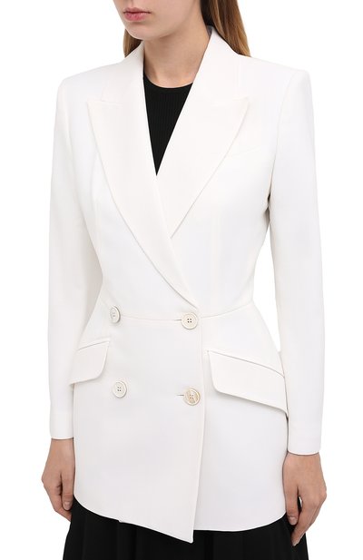 Двубортный жакет ALEXANDER MCQUEEN, арт. 632914/QEAAA, фото 4