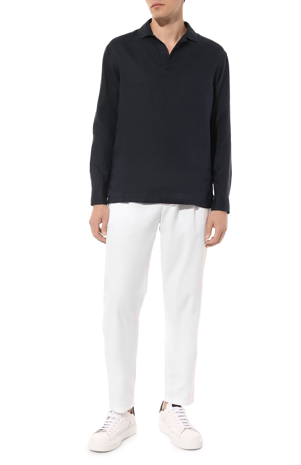 Льняная рубашка GIORGIO ARMANI, арт. 3WGCC07H/T04D3, фото 2