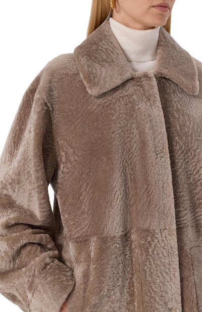 Двусторонняя дубленка MANZONI24, арт. 25M1115-S23N, фото 5