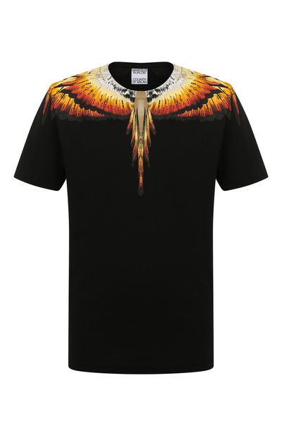 Хлопковая футболка MARCELO BURLON, арт. CMAA018S22JER004, фото 1