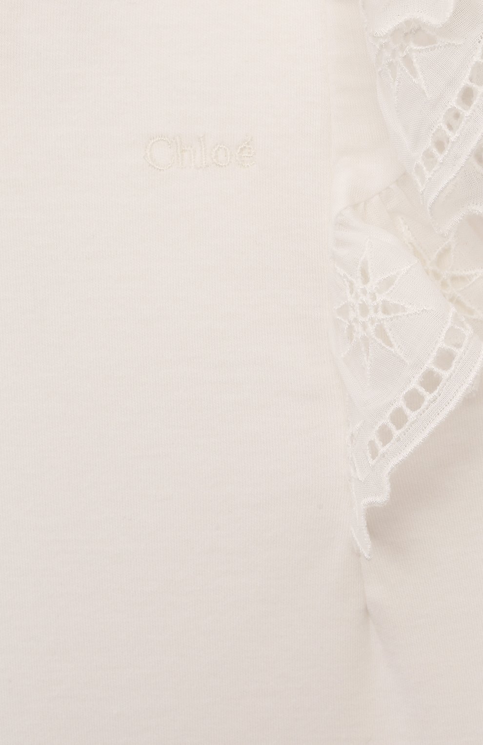 Хлопковый топ CHLOÉ, арт. C20042/2A-5A, фото 3