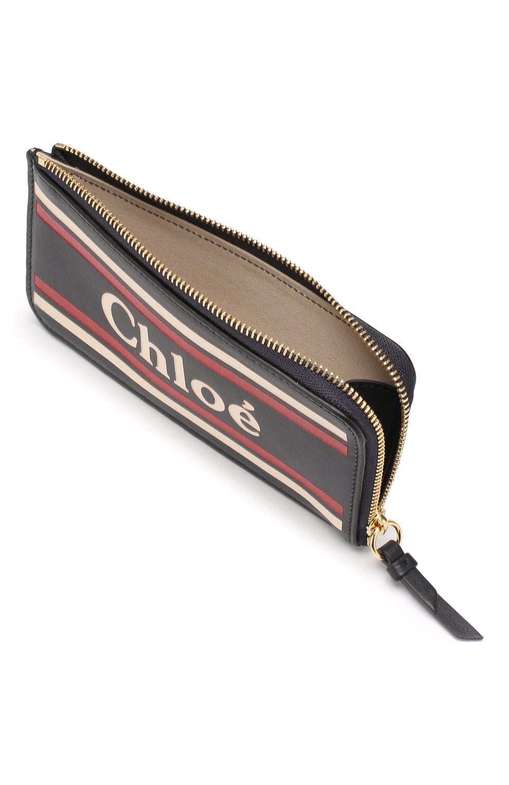 Кожаный футляр для кредитных карт vick CHLOÉ, арт. CHC19SP067A88, фото 3