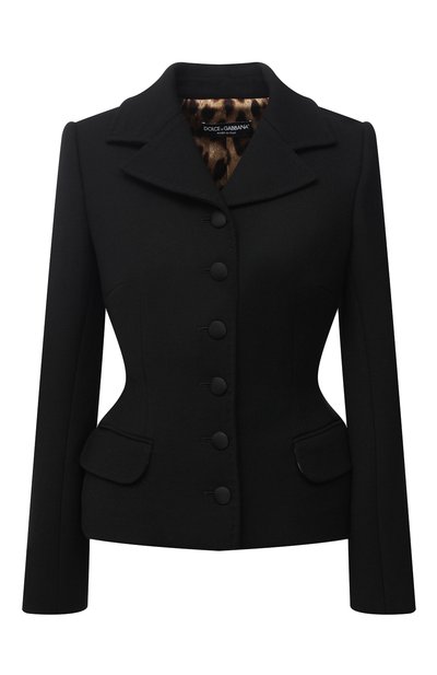 Женский шерстяной жакет DOLCE & GABBANA, арт. F26AJT/FU2TS