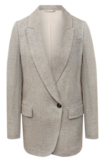 Женский льняной жакет BRUNELLO CUCINELLI, арт. MH5942200