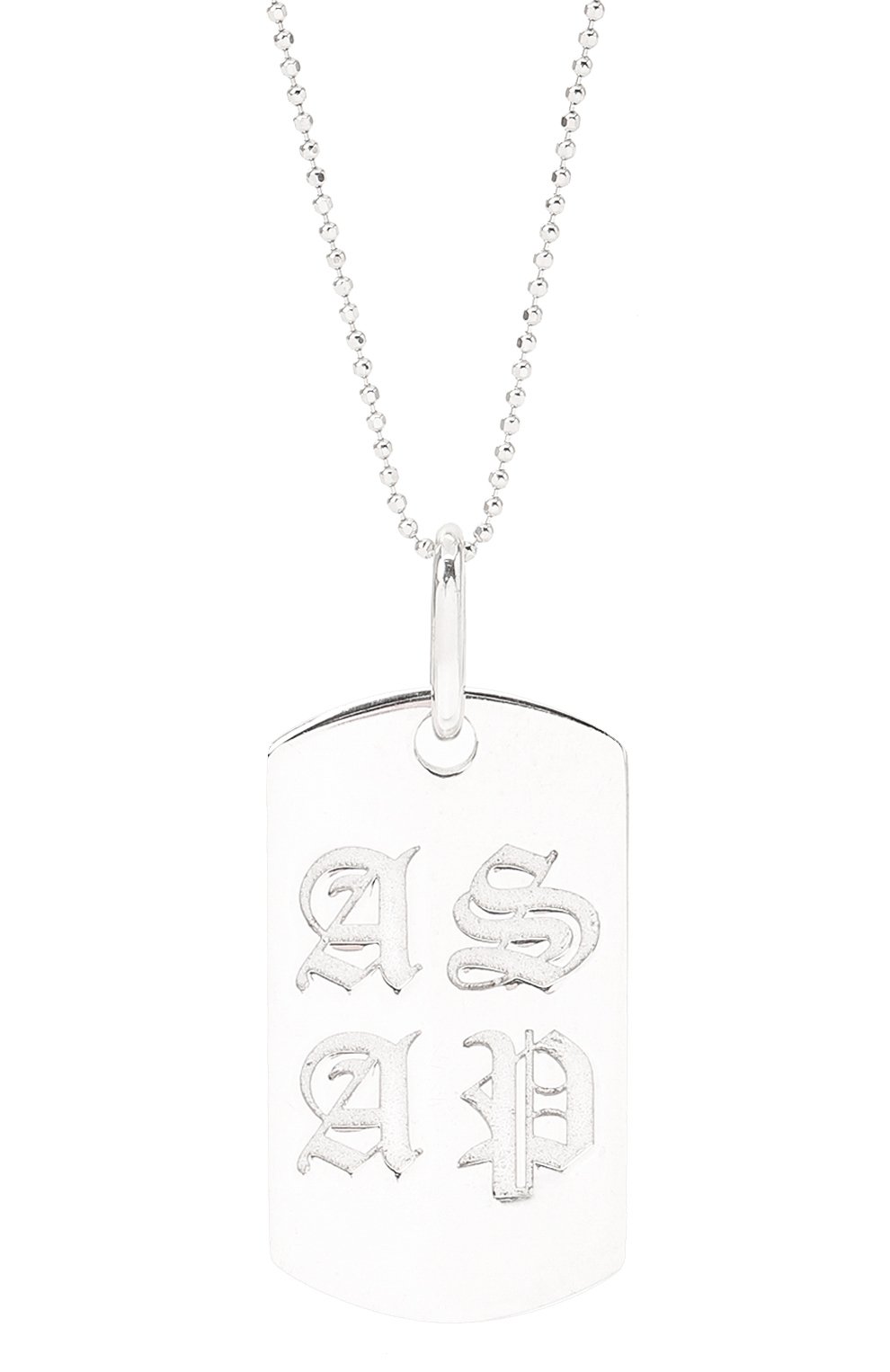 Подвеска на цепочке LEVASHOVAELAGINA серебряного цвета по цене 17000 руб., арт. asap/n, фото 3 Подвеска на цепочке LEVASHOVAELAGINA, арт. asap/n, фото 3