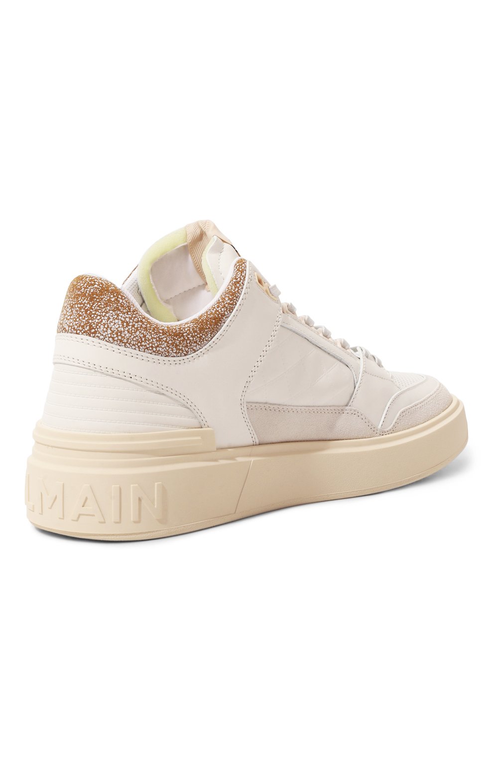 Кожаные кеды b-court BALMAIN, арт. BM1VI344/LTCK, фото 5