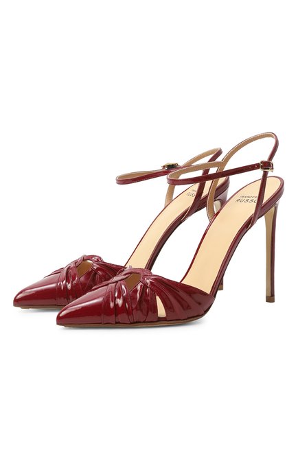 Женские кожаные туфли FRANCESCO RUSSO, арт. R1P974/PATENT/336