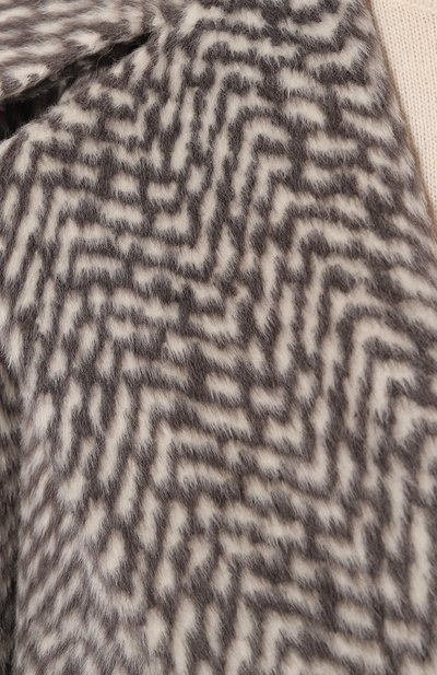 Шерстяное полупальто FREEAGE серого цвета по цене 242000 руб., арт. WW25.CT018.2560.901, фото 5 Шерстяное полупальто FREEAGE, арт. WW25.CT018.2560.901, фото 5