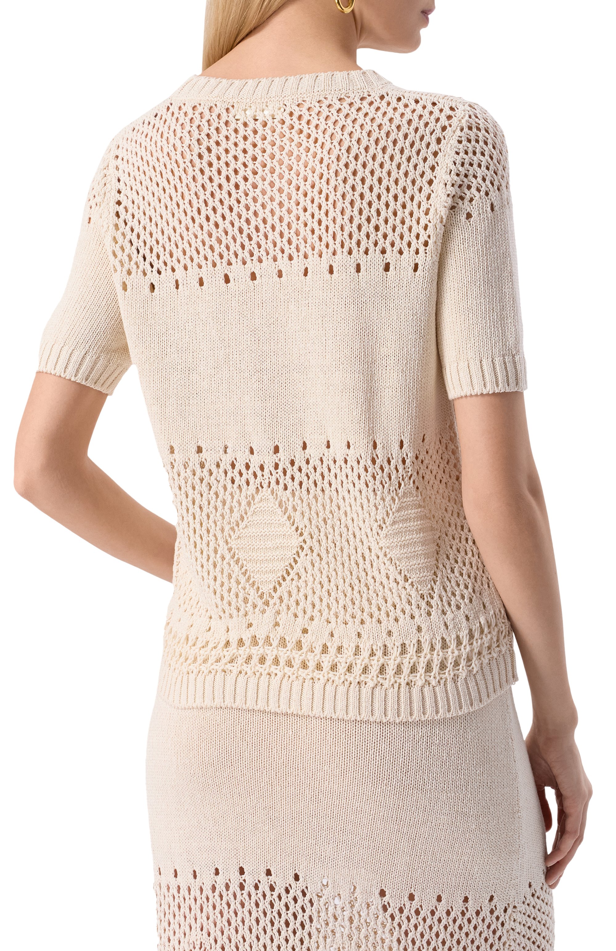 Пуловер из шелка и льна MVST, арт. 25E/X2P/0/A001/7660, фото 4