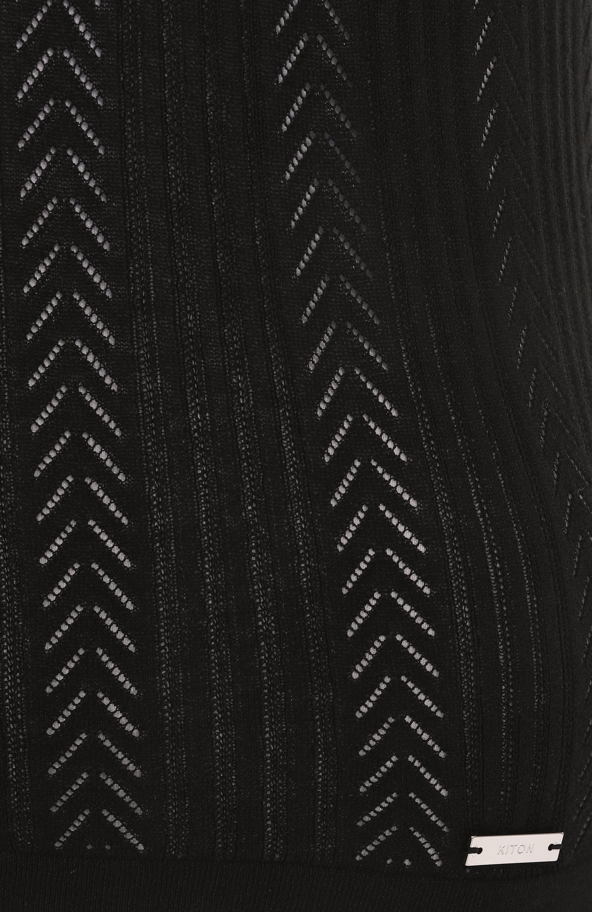 Хлопковое поло KITON, арт. D5978700088, фото 6