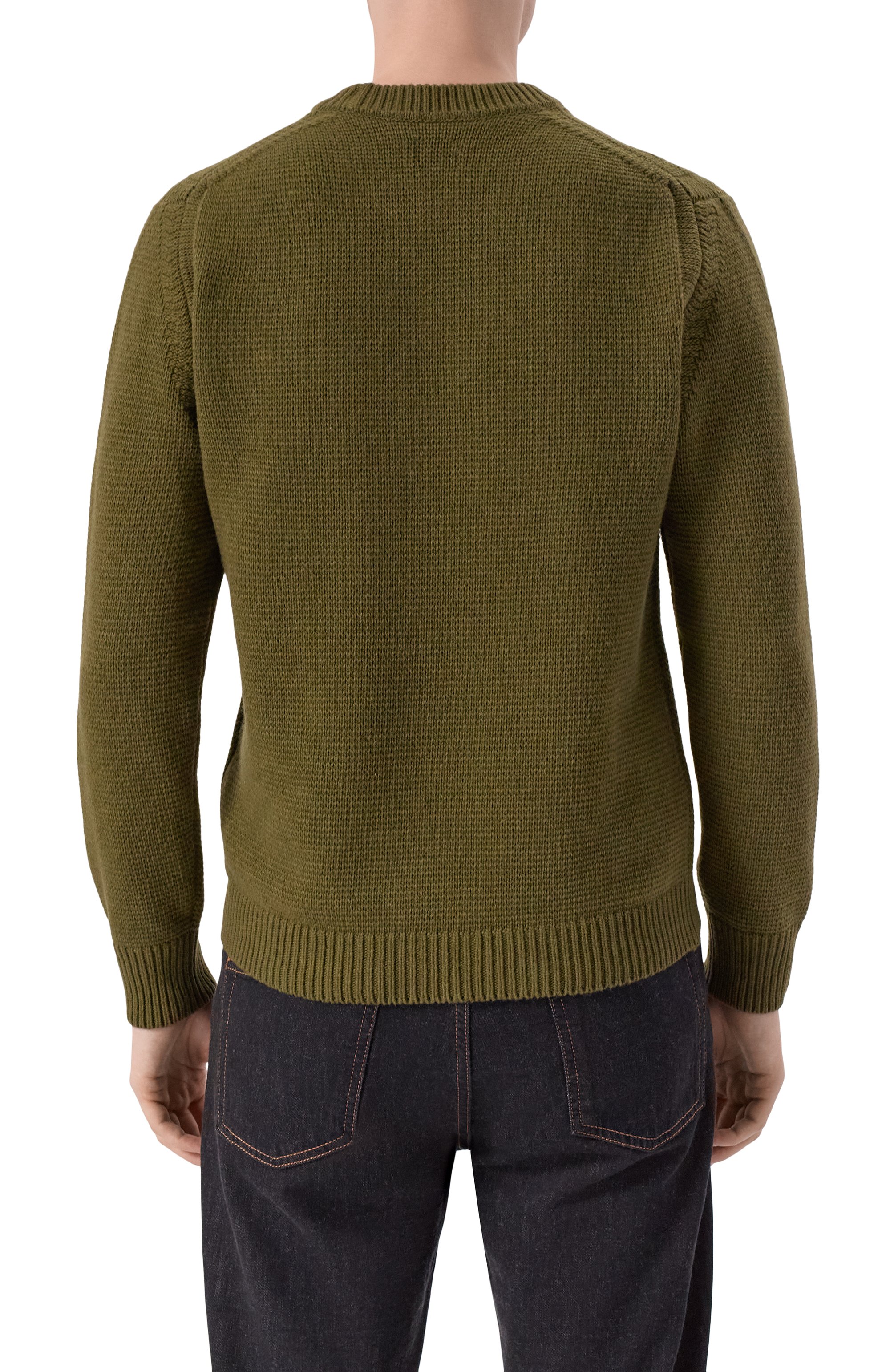 Шерстяной свитер C.P. COMPANY, арт. 19CMKN244A110149M, фото 4