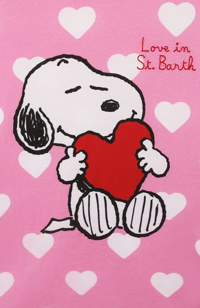 Хлопковая футболка MC2 SAINT BARTH розового цвета по цене 8995 руб., арт. STBK ELLY/ELLY001/00618F, фото 3 Хлопковая футболка MC2 SAINT BARTH, арт. STBK ELLY/ELLY001/00618F, фото 3