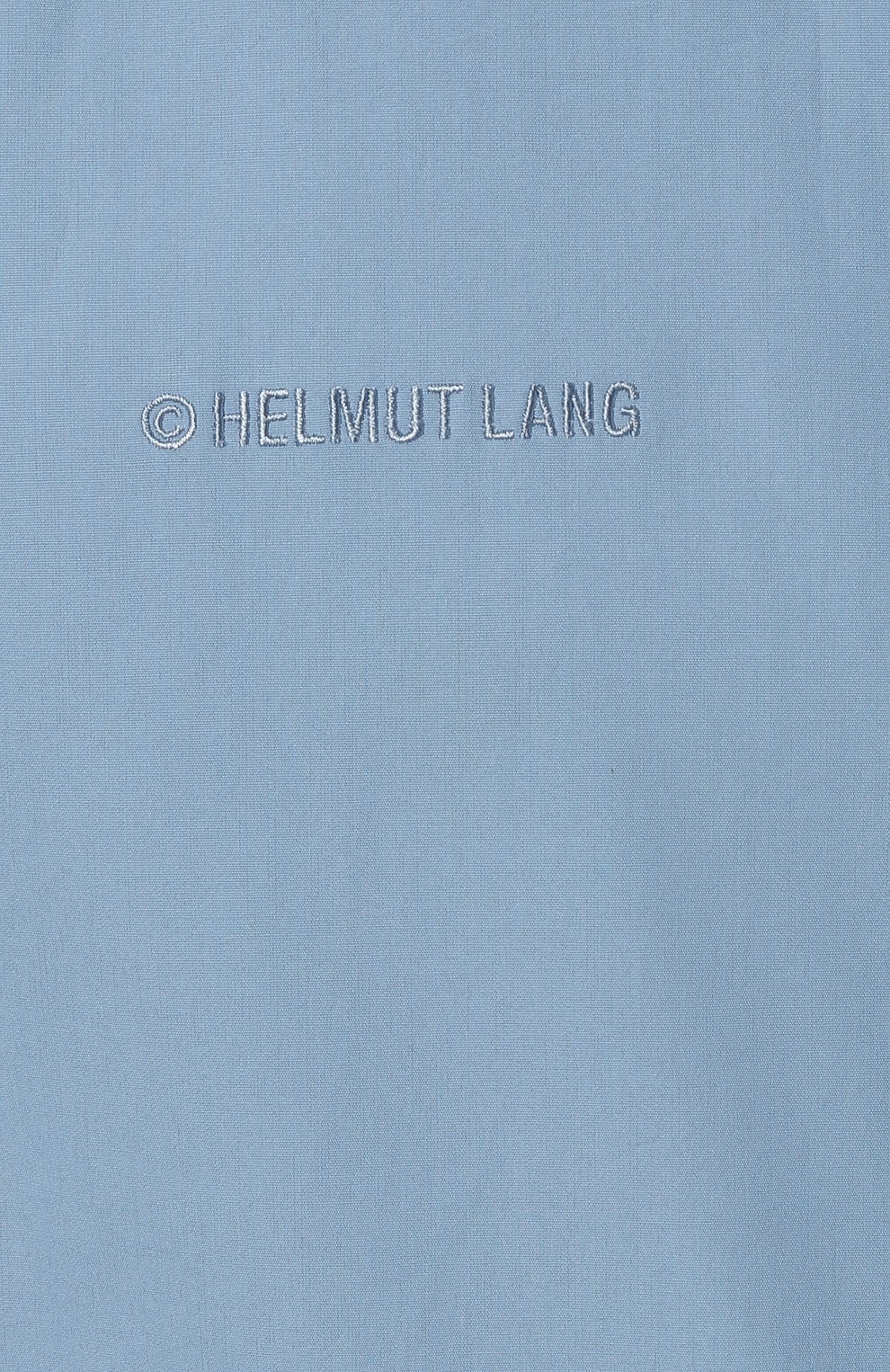 Хлопковая рубашка HELMUT LANG голубого цвета по цене 44000 руб., арт. M10HM504, фото 5 Хлопковая рубашка HELMUT LANG, арт. M10HM504, фото 5