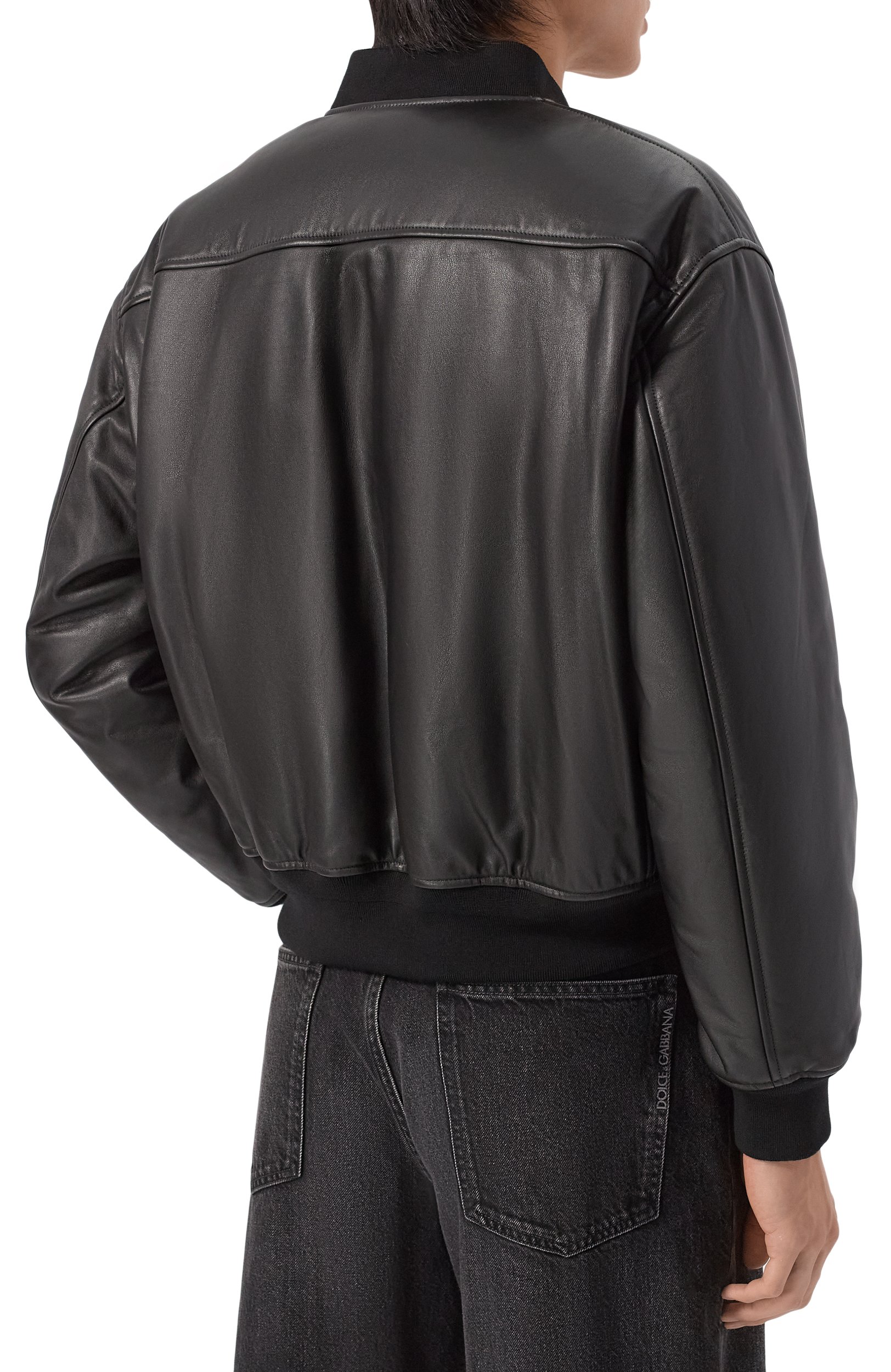 Кожаный бомбер JIL SANDER, арт. J22SW0149/J07236, фото 4